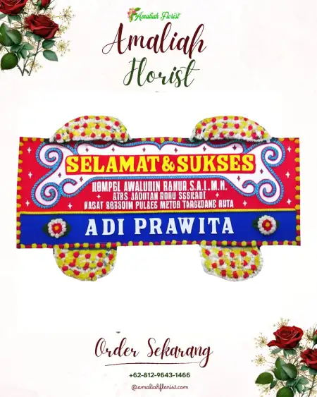 Papan Bunga Ucapan Selamat Pancuran Kerambil