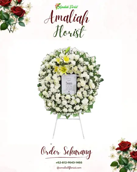 Krans Bunga Duka Pancuran Kerambil